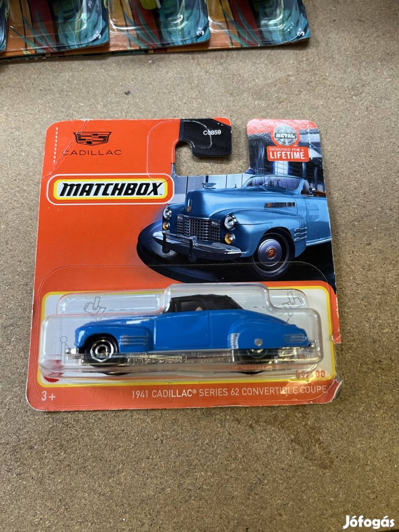 Matchbox 1941 Cadillac Series 62 Convertible Coupe Új