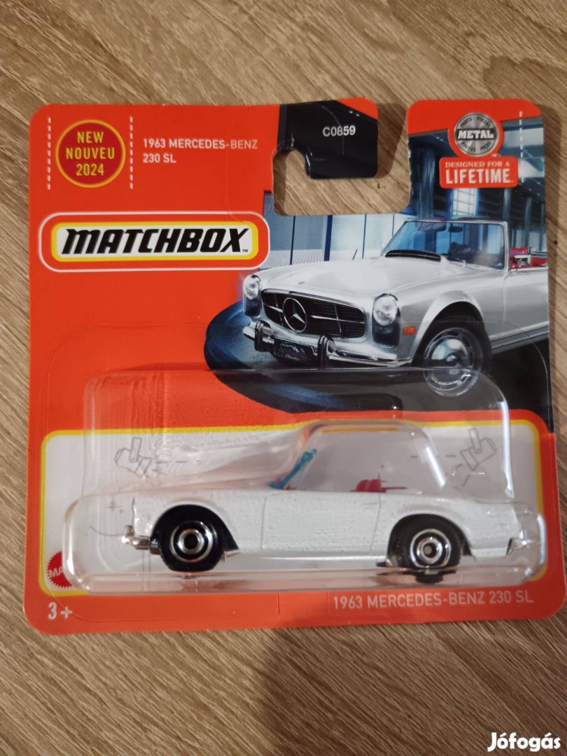 Matchbox 1963 Mercedes-Benz 230 SL (Hvn39)