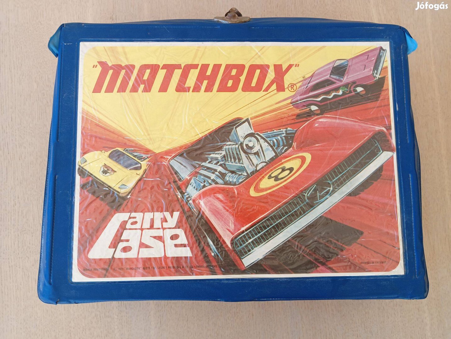 Matchbox 1971-es 48 darabos tároló koffer!