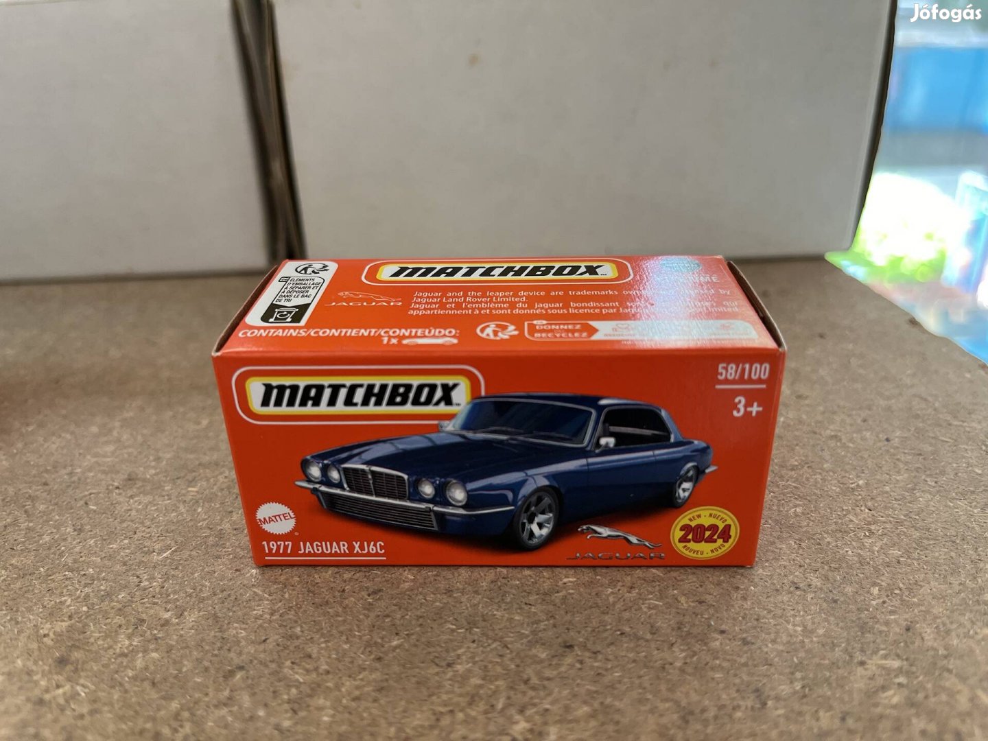 Matchbox 1977 Jaguar Xj6C papírdobozos Új