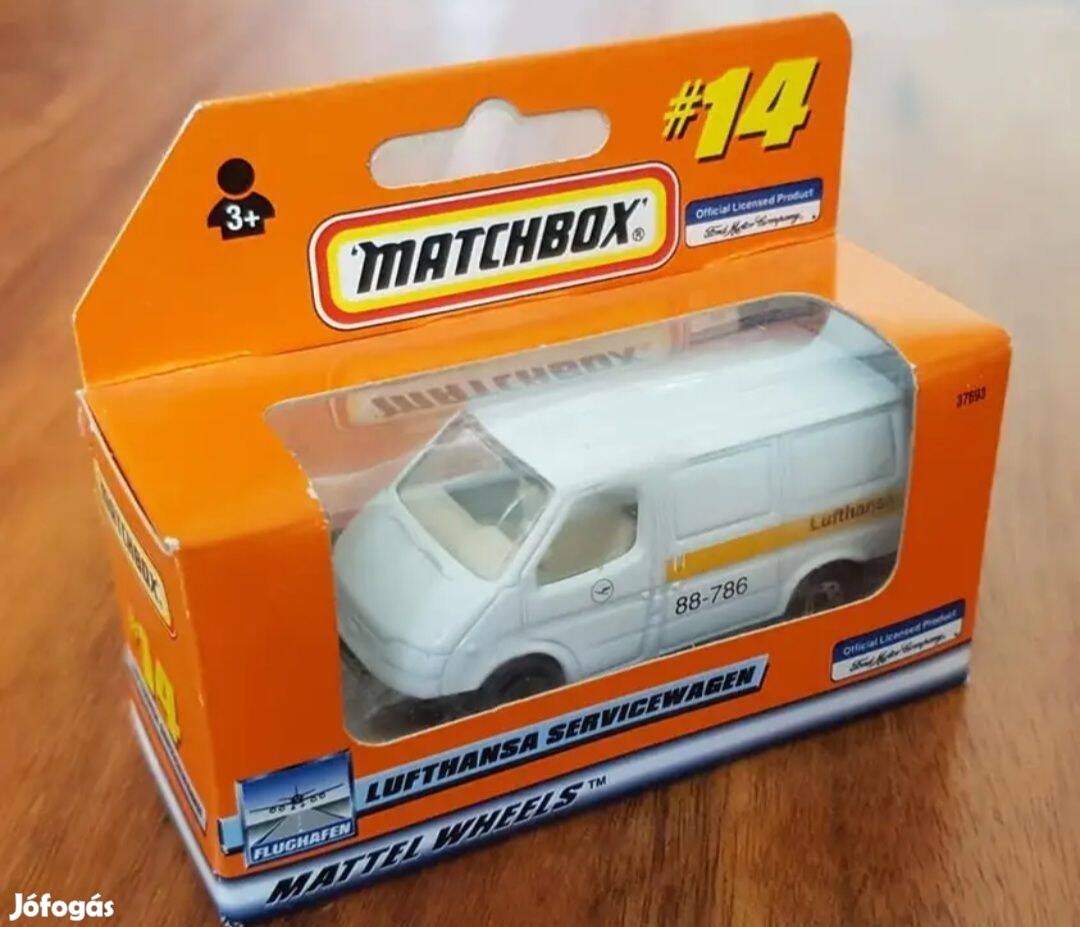 Matchbox 1998 Ford Transit Lufthansa Servicewagen