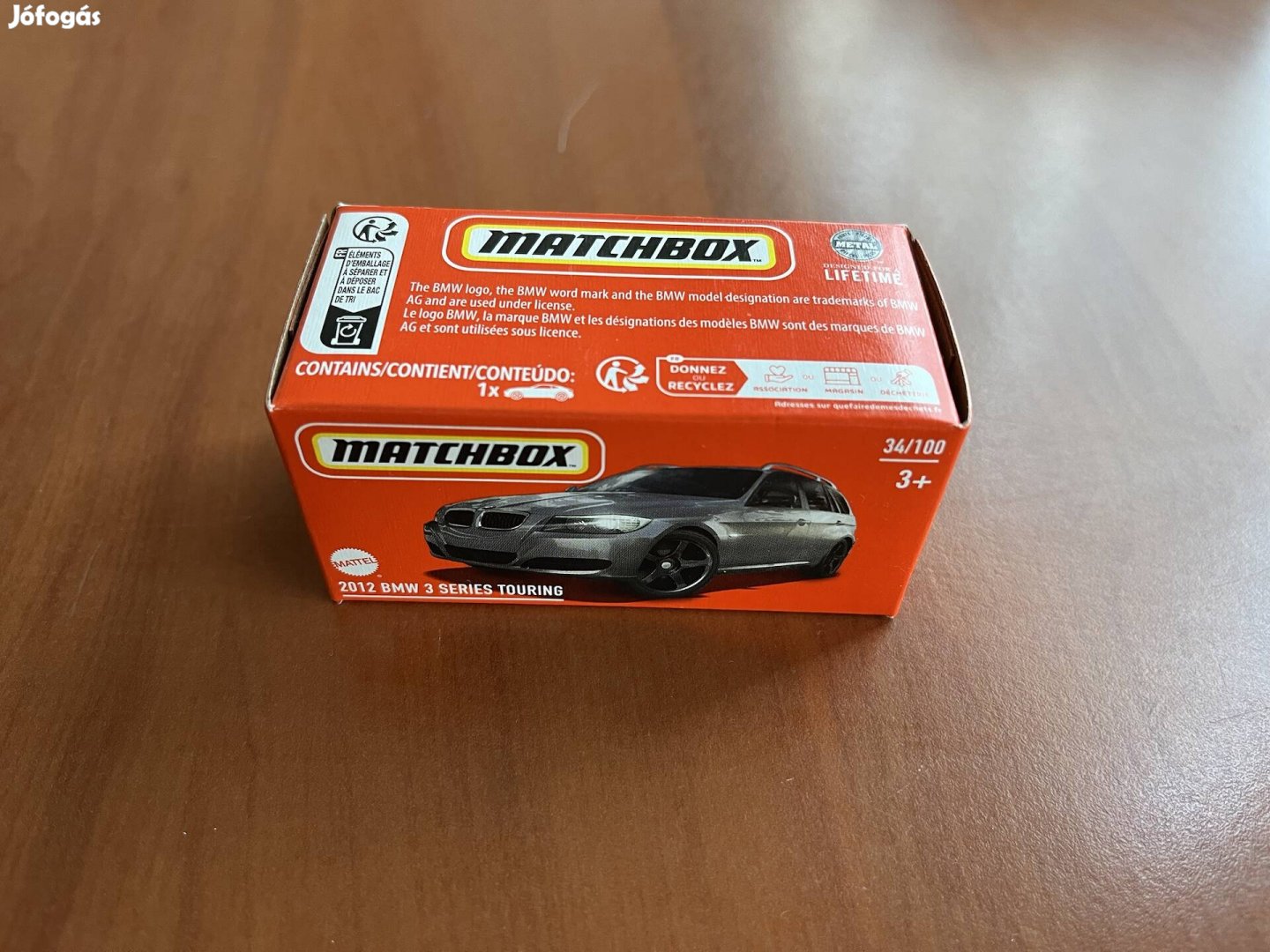 Matchbox 2012 BMW 3 Series Touring papírdobozos Új