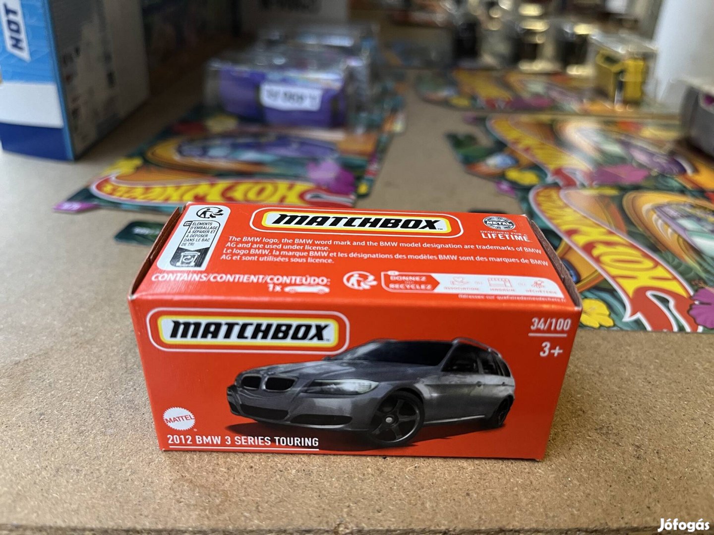 Matchbox 2012 BMW 3 Series Touring papírdobozos Új