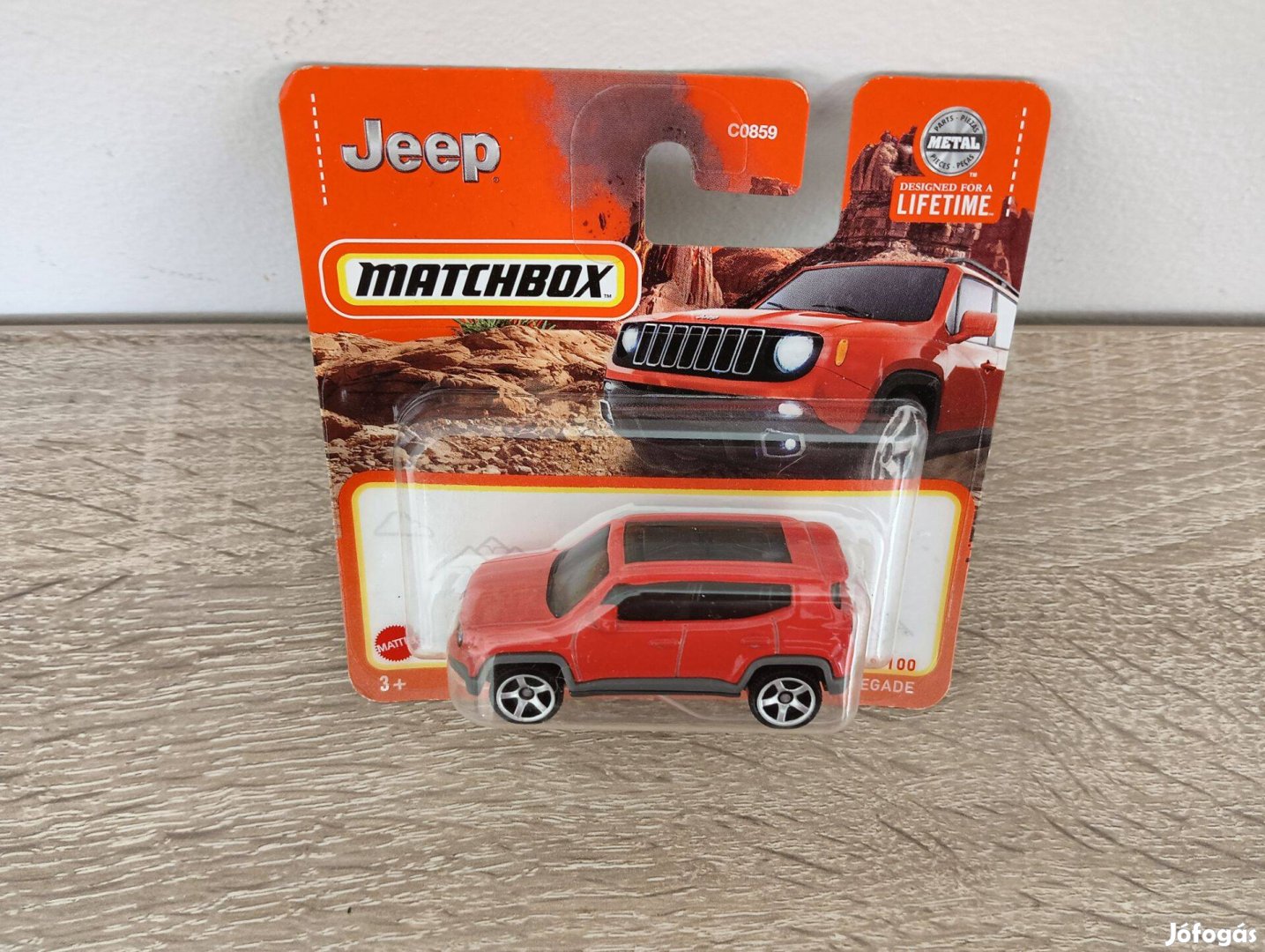 Matchbox 2019 Jeep Renegade Orange 16/100