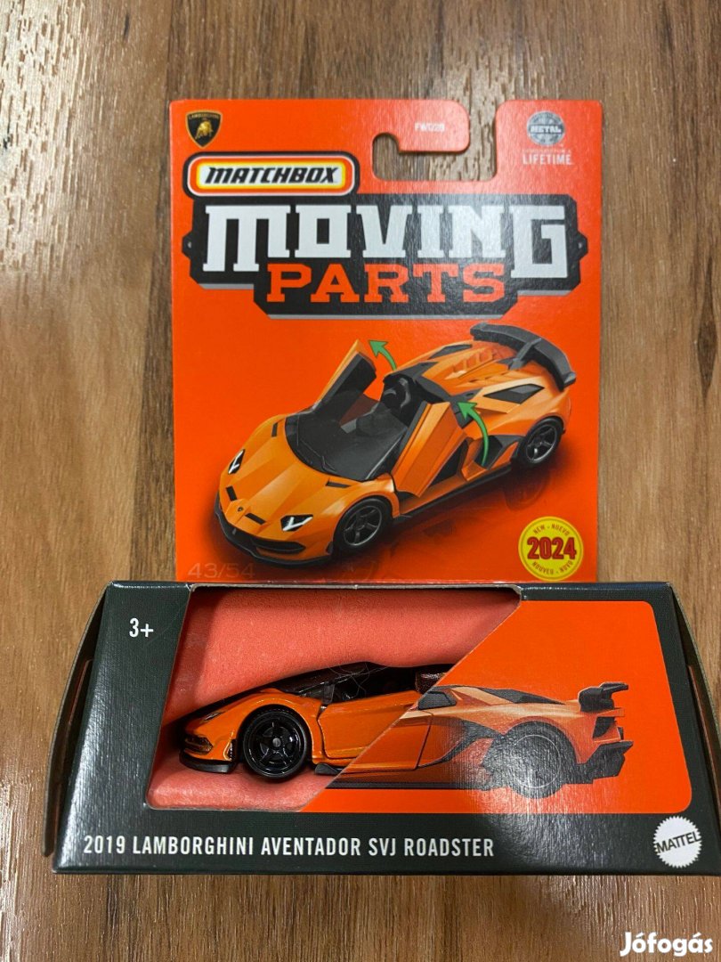 Matchbox 2019 Lamborghini Aventador Svj Roadster (Hlg03) Moving Parts