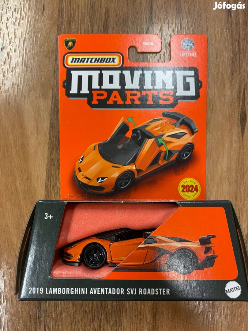 Matchbox 2019 Lamborghini Aventador Svj Roadster - Moving Parts Hlg03