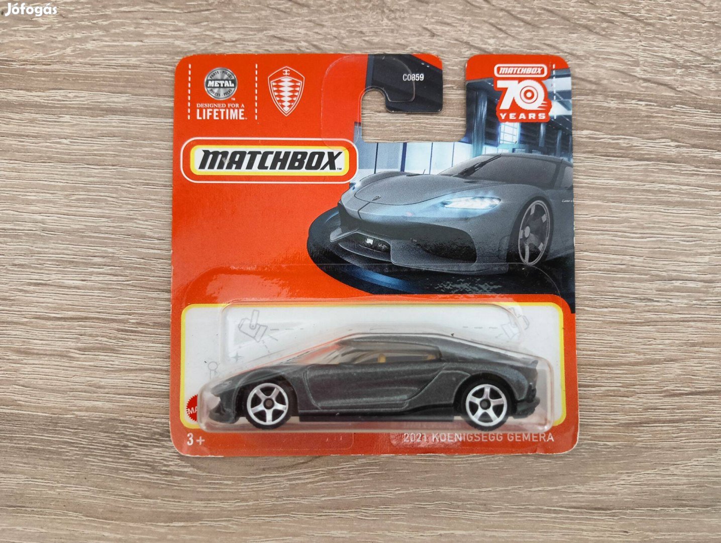 Matchbox 2021 Koenigsegg Gemera Gray #45/100