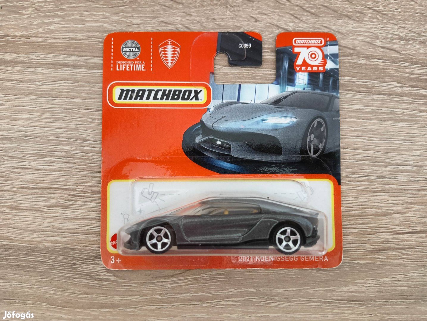 Matchbox 2021 Koenigsegg Gemera Gray #45/100