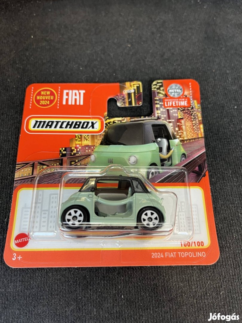 Matchbox 2024 Fiat Topolino Új