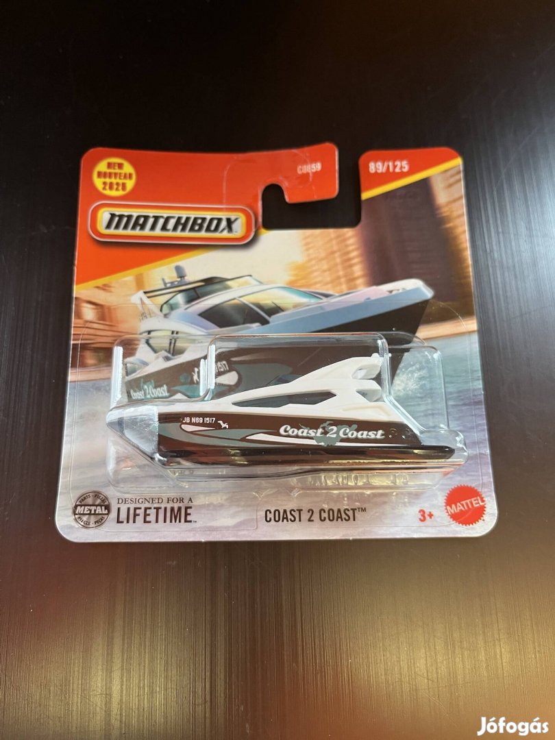 Matchbox 2025 - Coast 2 Coast hajó Új