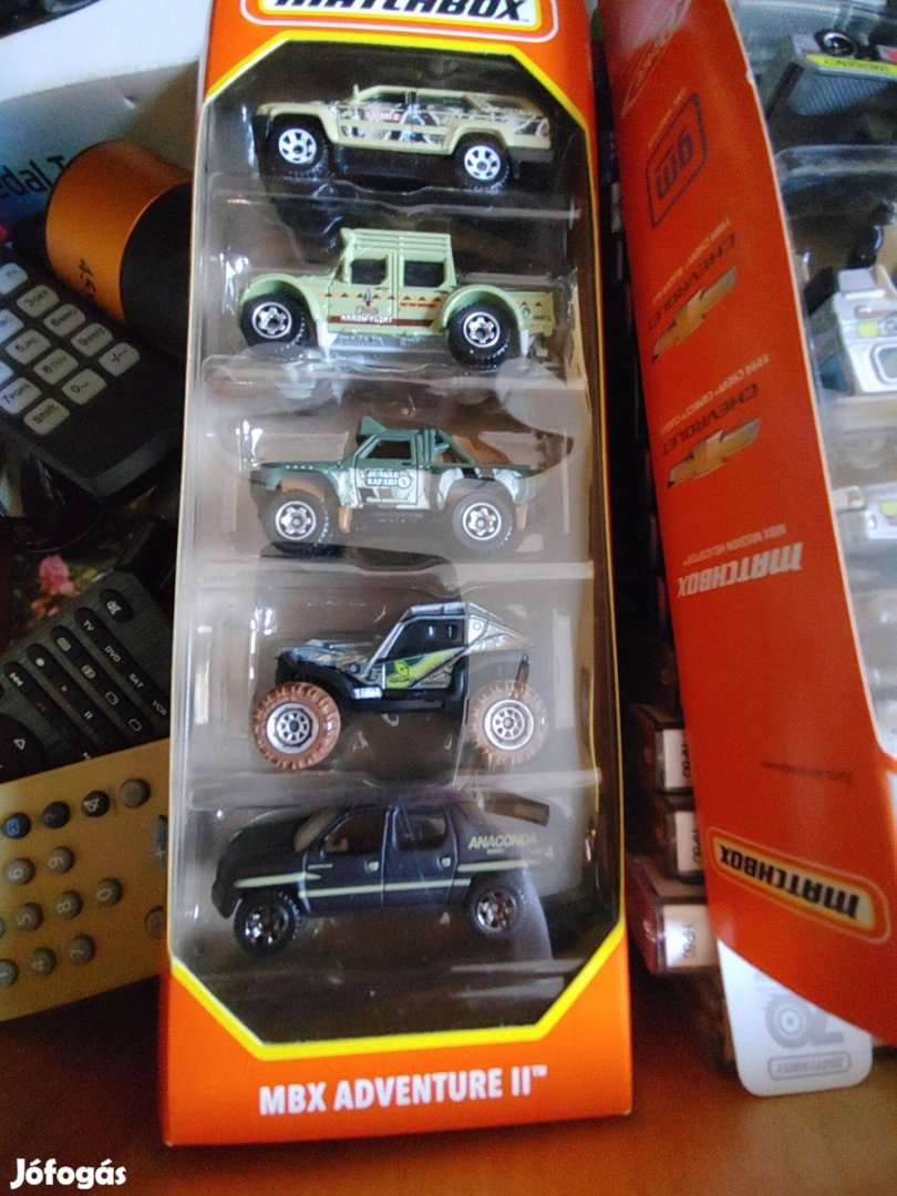Matchbox 5 darabos készlet Mbx adventure II
