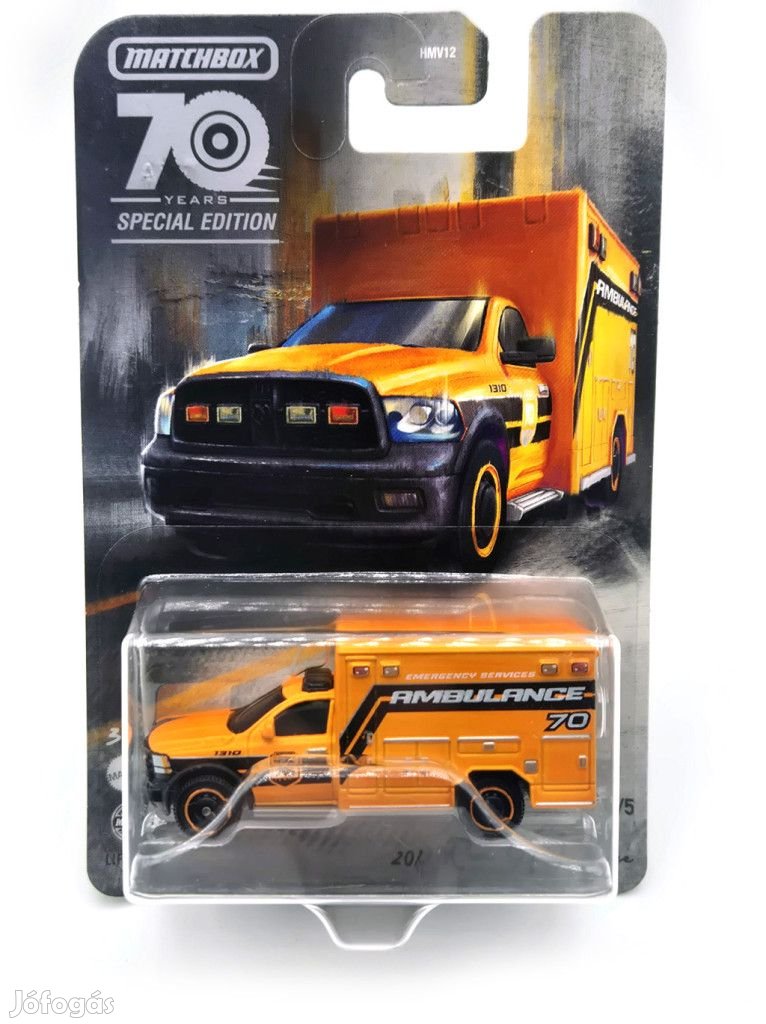 Matchbox 70 years Special Edition - 5/5 - RAM Ambulance (2019) -  Mat
