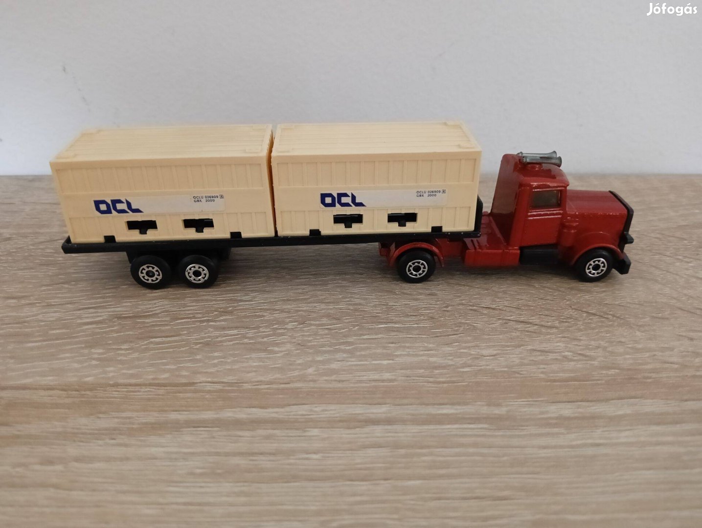 Matchbox 900 Series TP-22 Container Truck, Bronze Cab