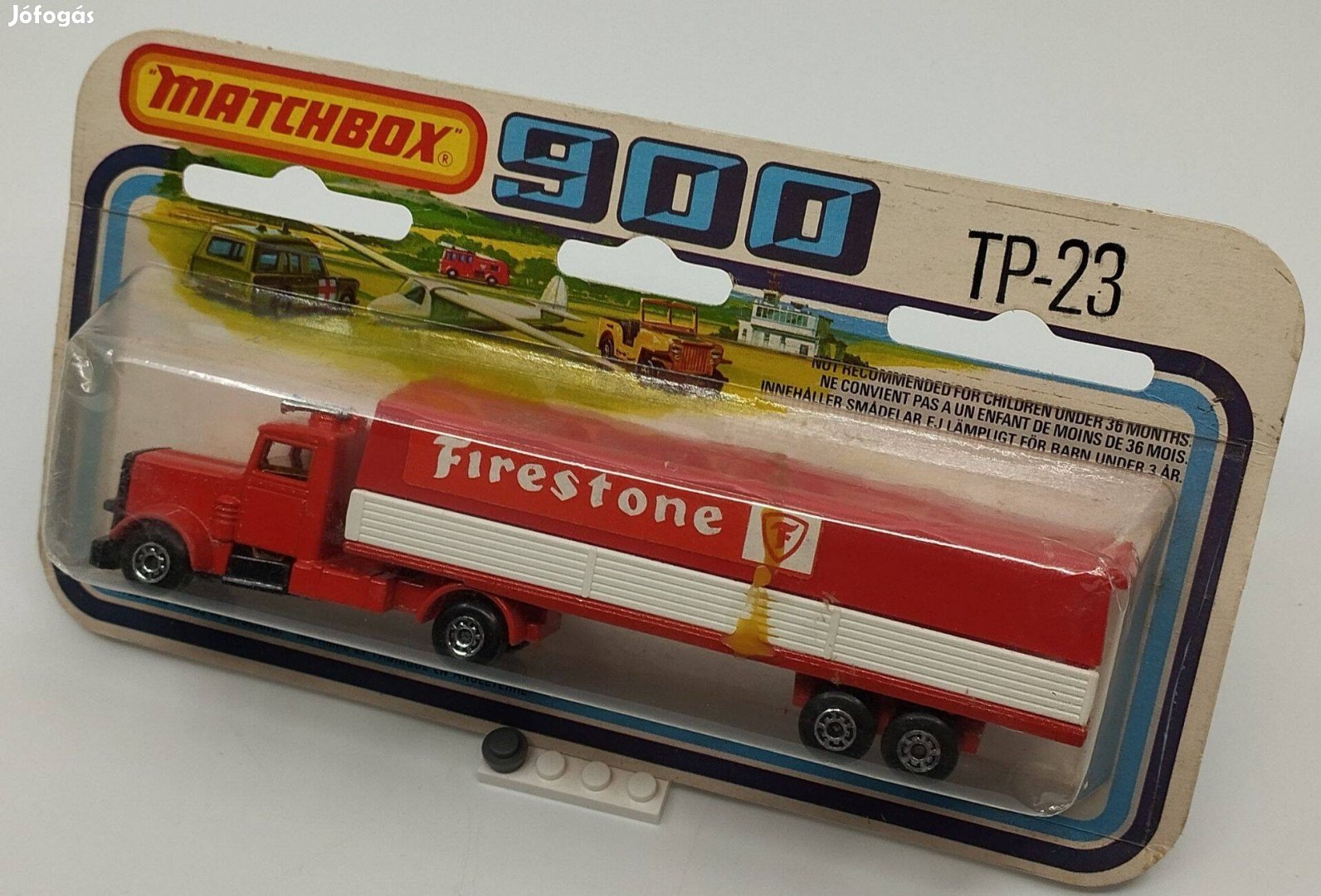 Matchbox 900 Series TP-23 Long-Haul Covered Truck 'Firestone'