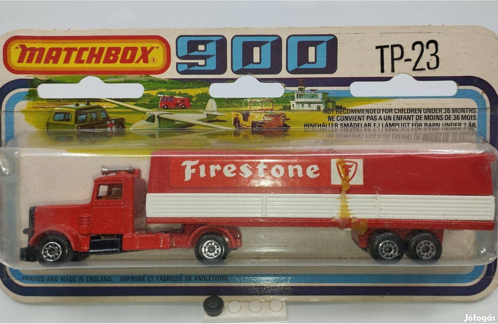 Matchbox 900 Series TP-23 Long-Haul Covered Truck 'Firestone'