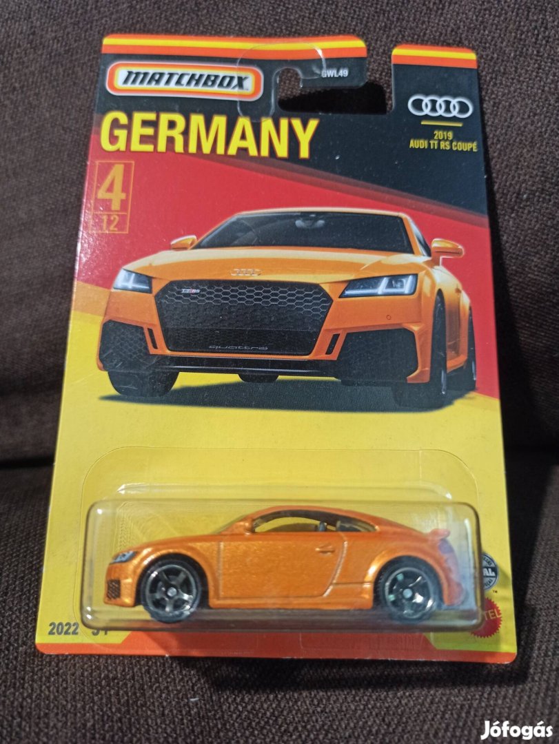 Matchbox A Stars of Germany 2019 Audi TT RS Coupé