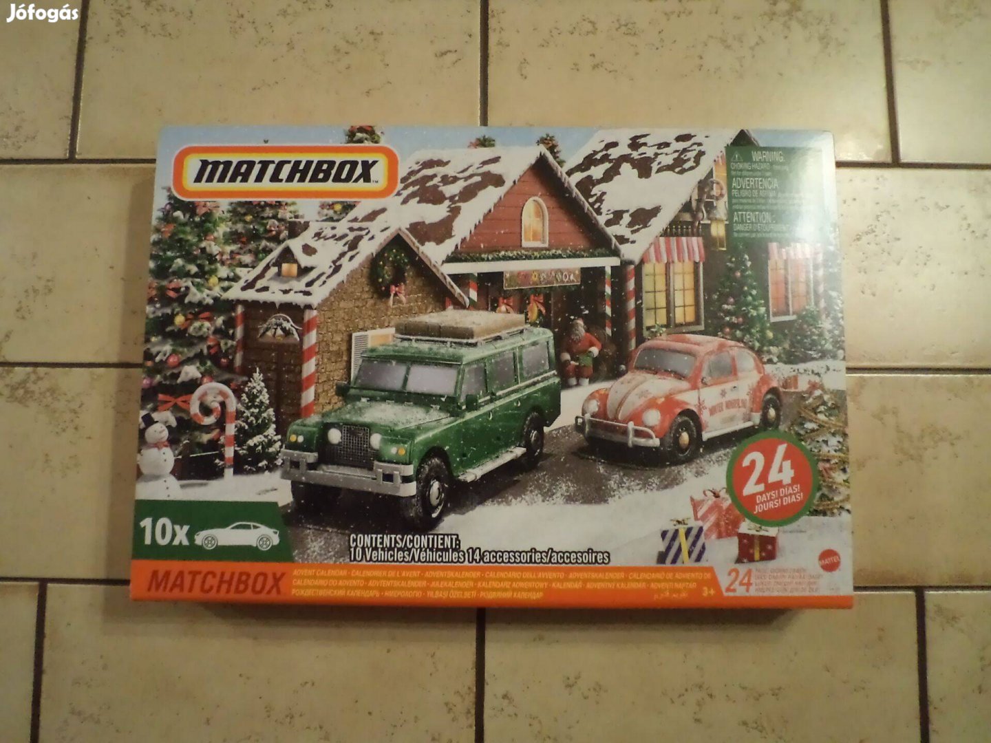 Matchbox Adventi Naptár, Bontatlan!