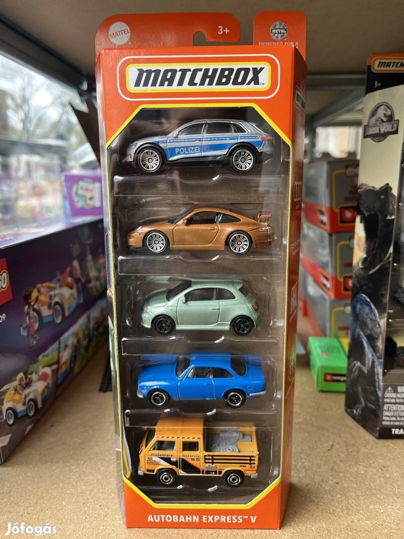 Matchbox Autobahn Express V 5x pack Új