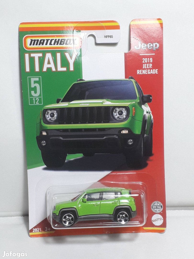 Matchbox Best of Italy 2019 Jeep Renegade 2021