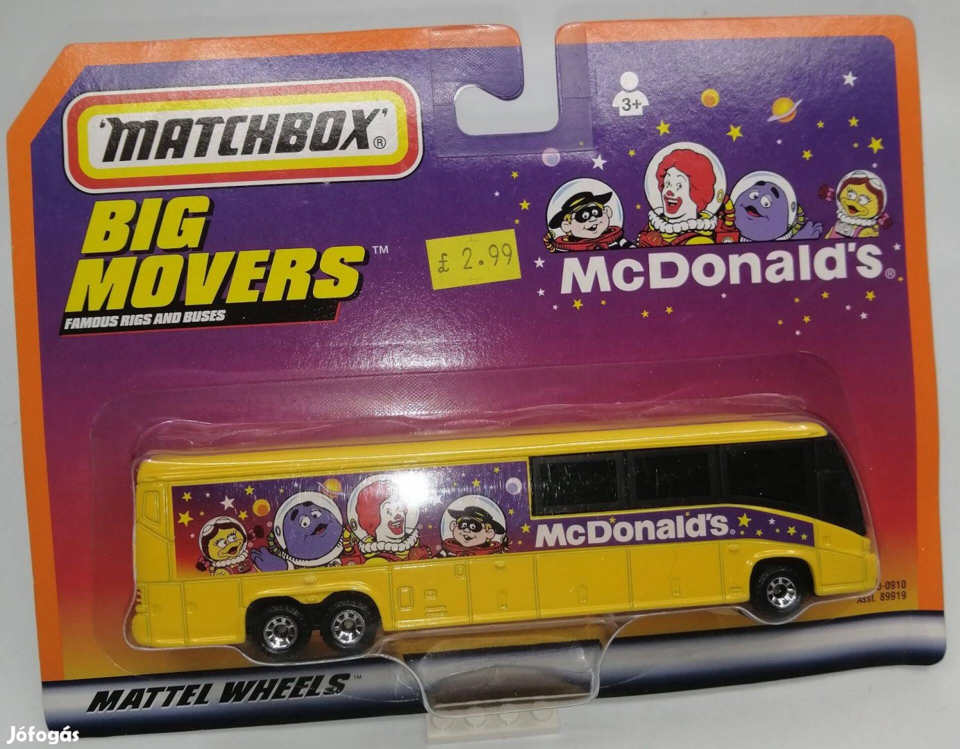 Matchbox Big Movers Bus McDonald's