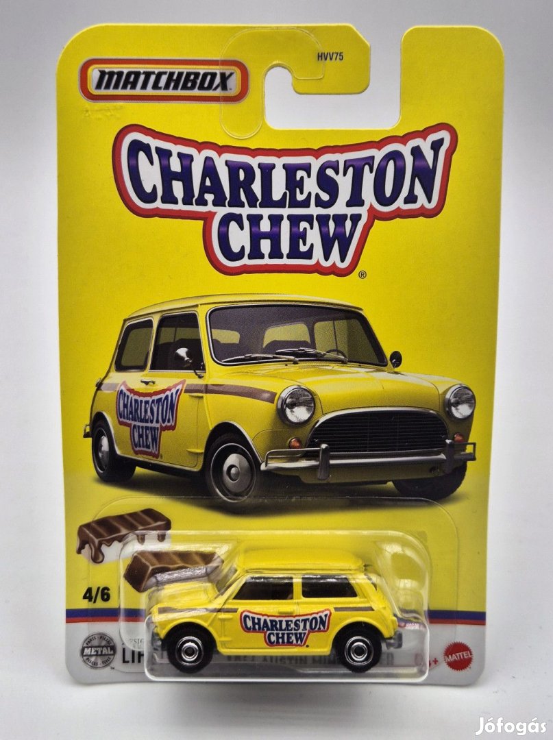 Matchbox Candy - 1964 Austin Mini Cooper - 4/6 - hosszú kártyás -  Ma