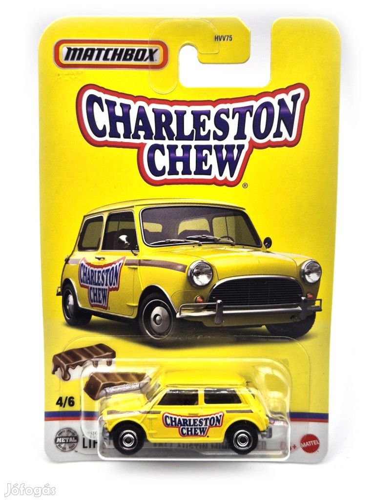 Matchbox Candy - 1964 Austin Mini Cooper - 4/6 - hosszú kártyás -  Ma