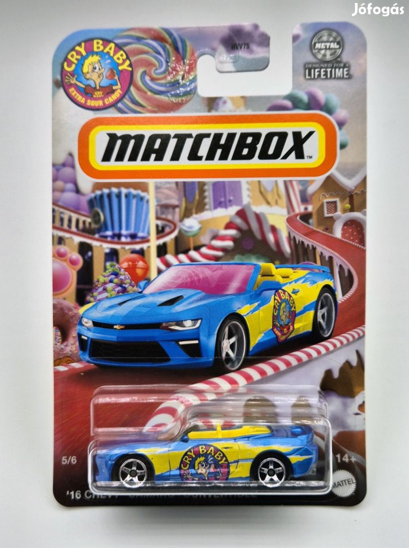 Matchbox Candy - Chevrolet Chevy Camaro Convertible (2016) - 5/6 - ho