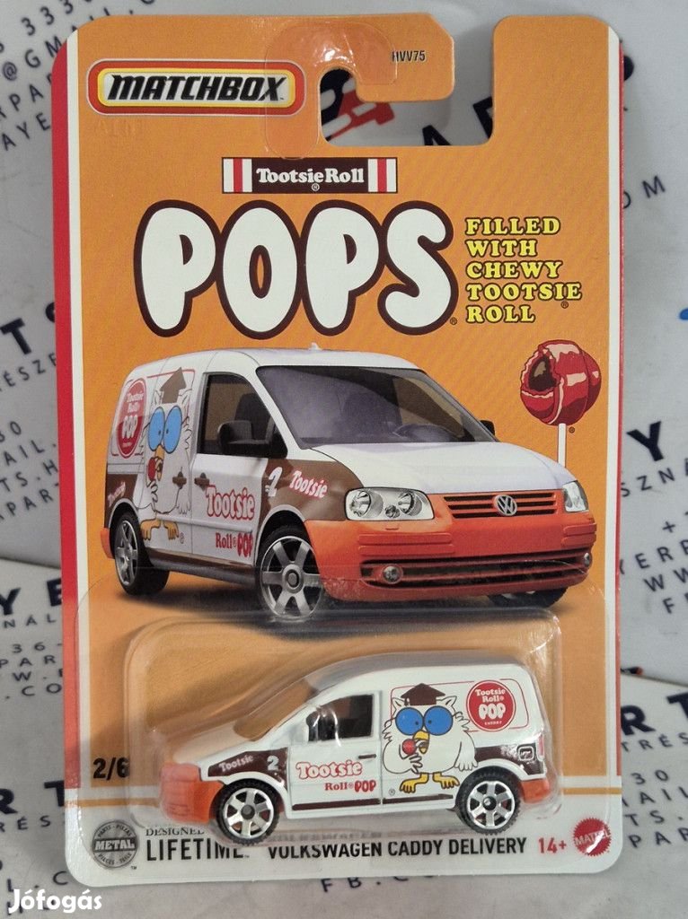 Matchbox Candy - Volkswagen VW Caddy Delivery - 2/6 - hosszú kártyás