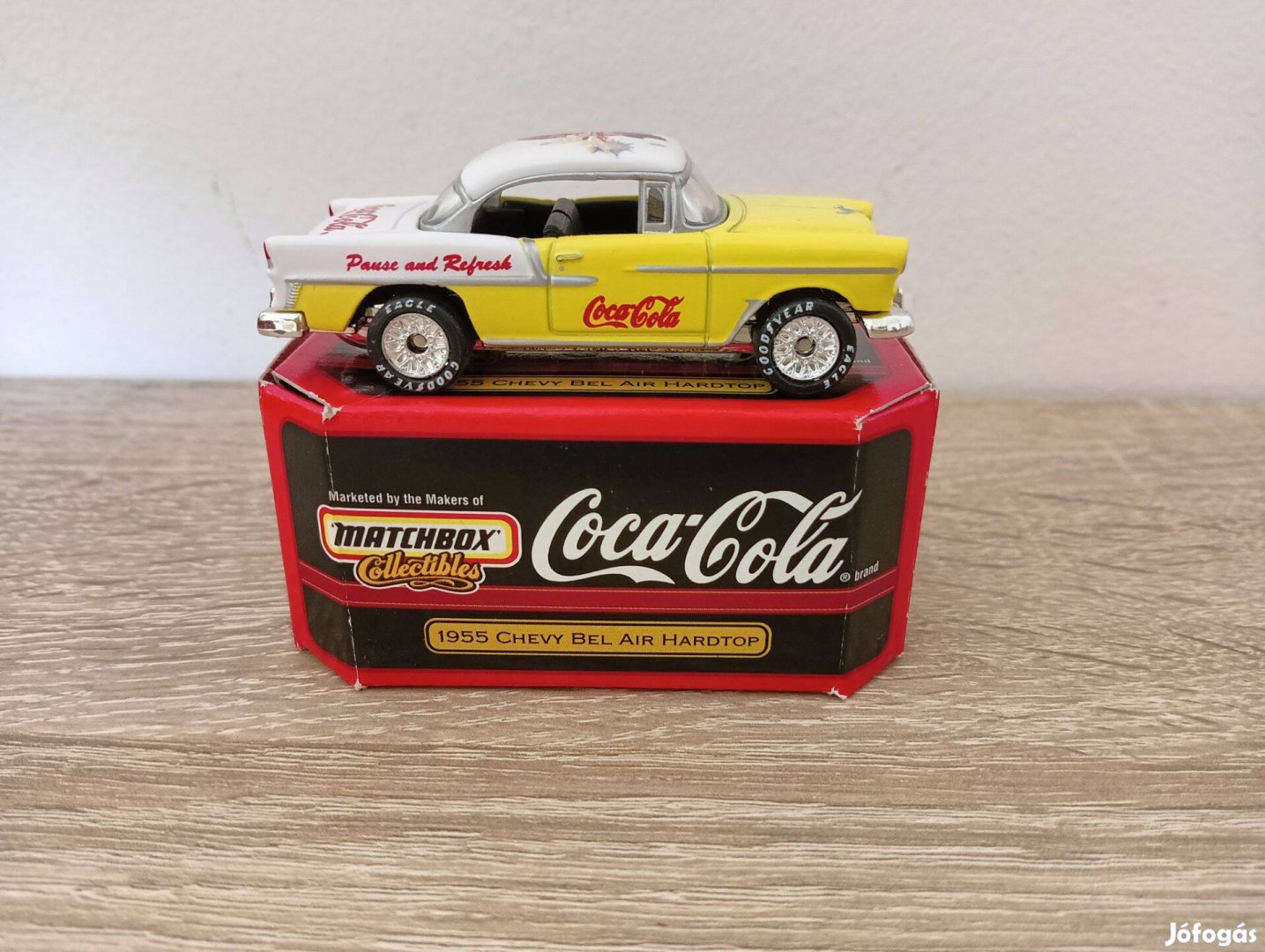 Matchbox Coca Cola 1955 Chevy Bel Air Car 1998