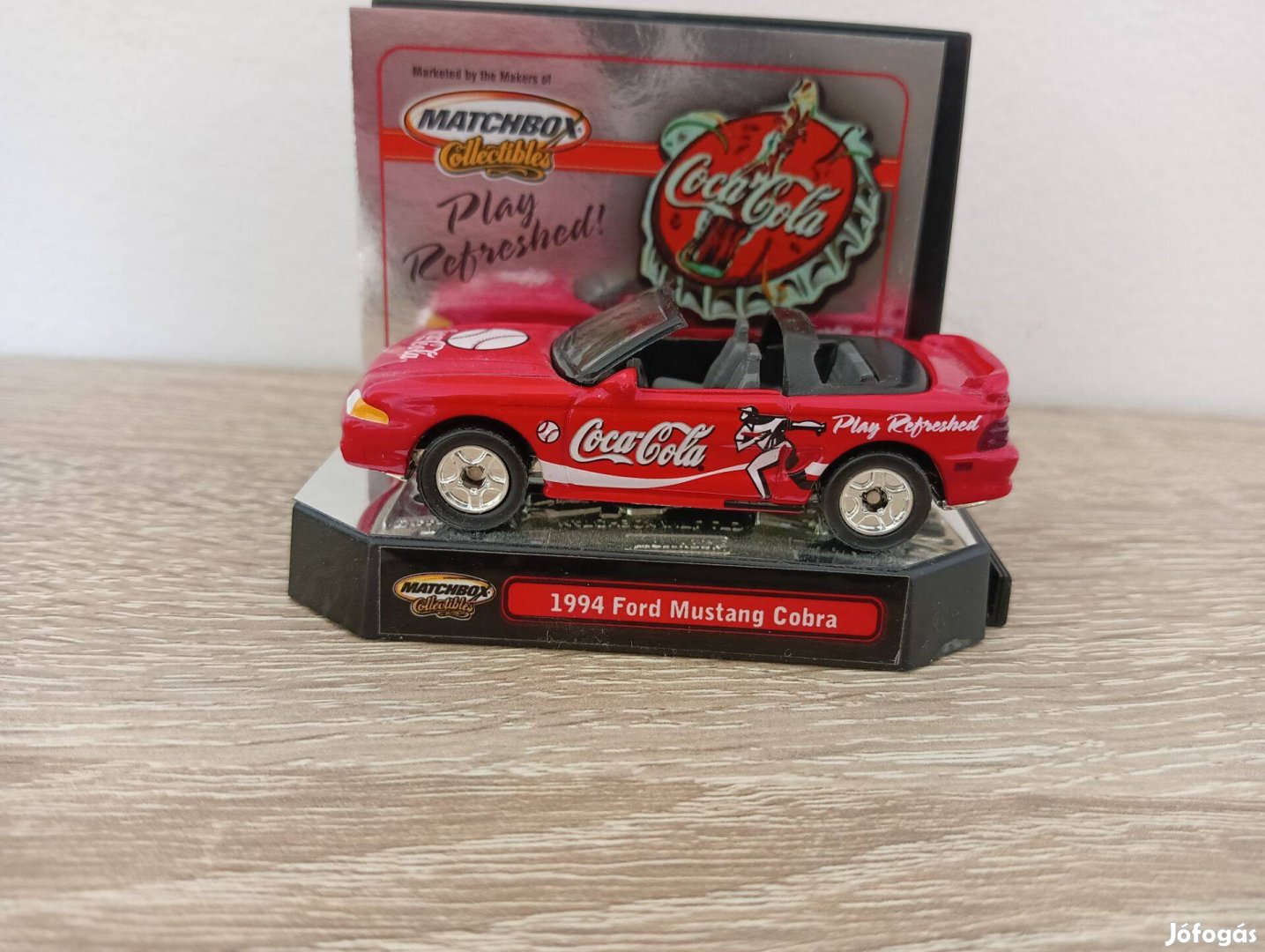 Matchbox Coca Cola Coke Collection 1994 Ford Mustang Cobra