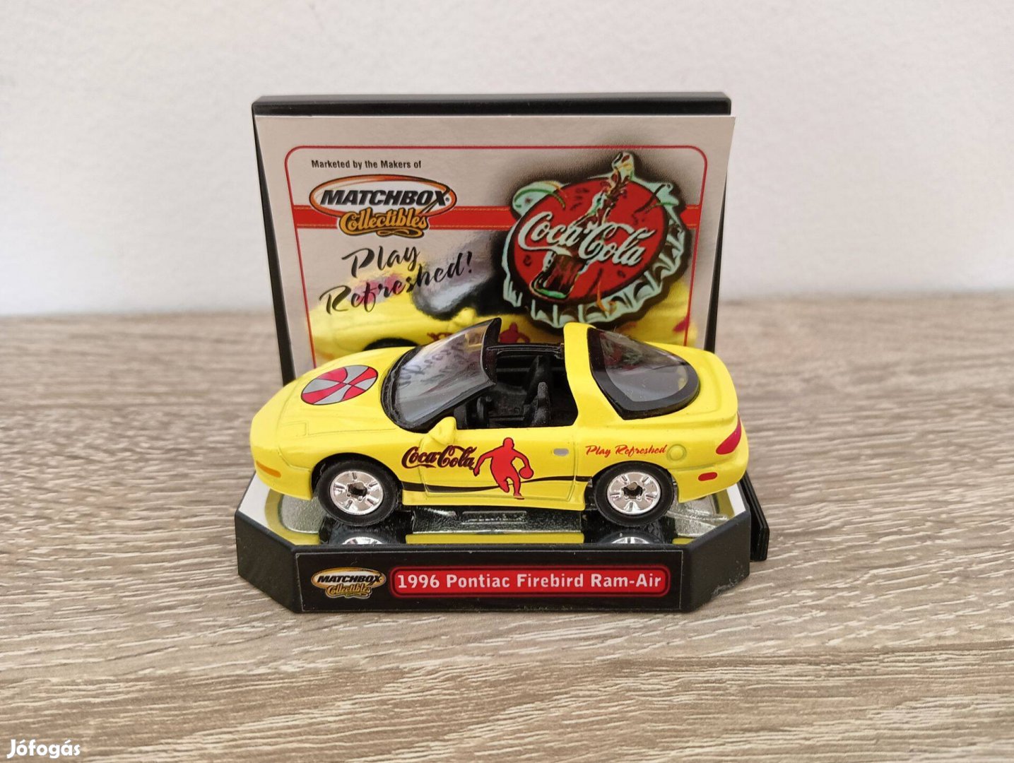 Matchbox Collectible Coca Cola 1996 Pontiac Firebird Ram-Air