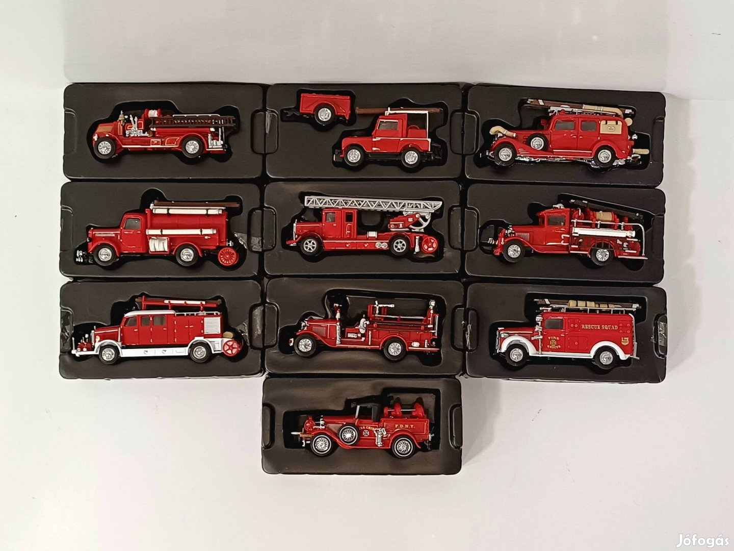 Matchbox Collectibles tűzoltóautó gyűjtemény