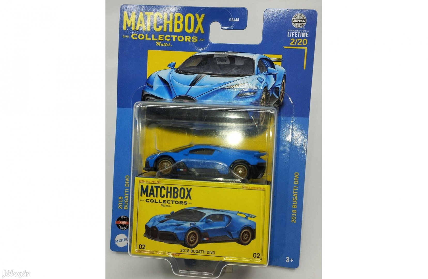 Matchbox Collectors 2/20 2018 Bugatti Divo