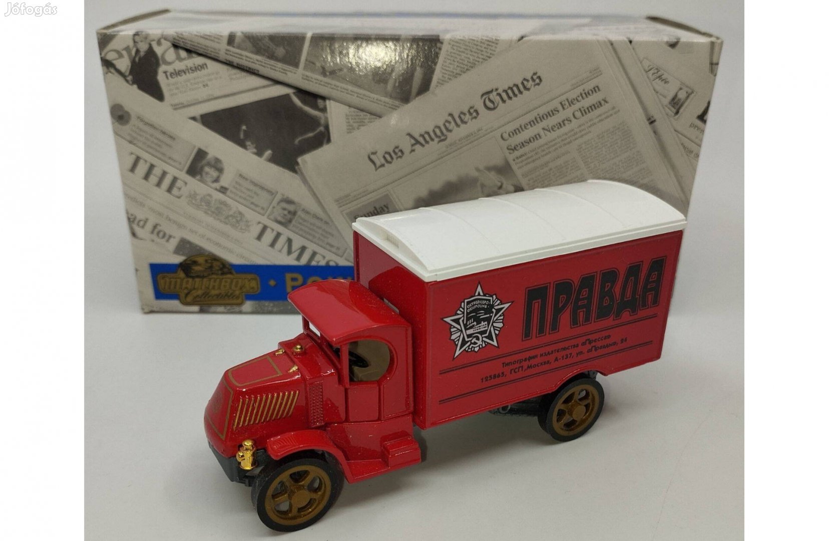 Matchbox Collectors Power of Press 'Pravda' 1920 Mack AC