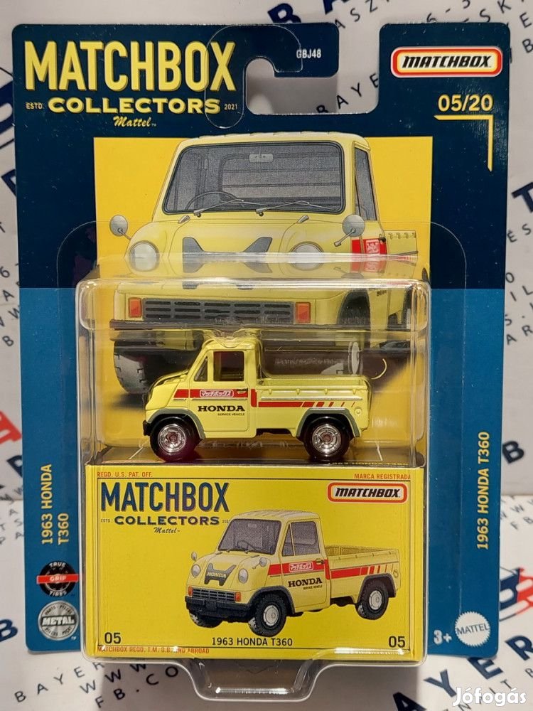 Matchbox Collectors - 2022 - 05/20 - Honda T360 (1963) -  Matchbox -