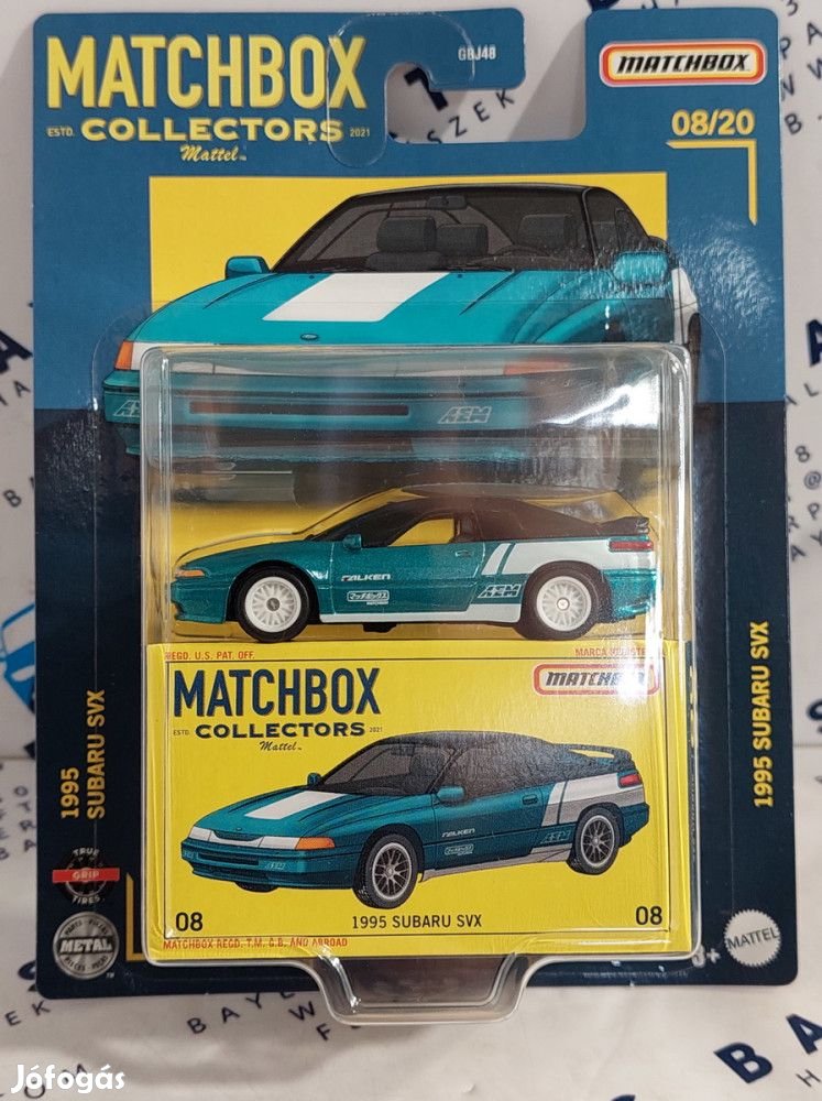 Matchbox Collectors - 2022 - 08/20 - Subaru SVX (1995) -  Matchbox -