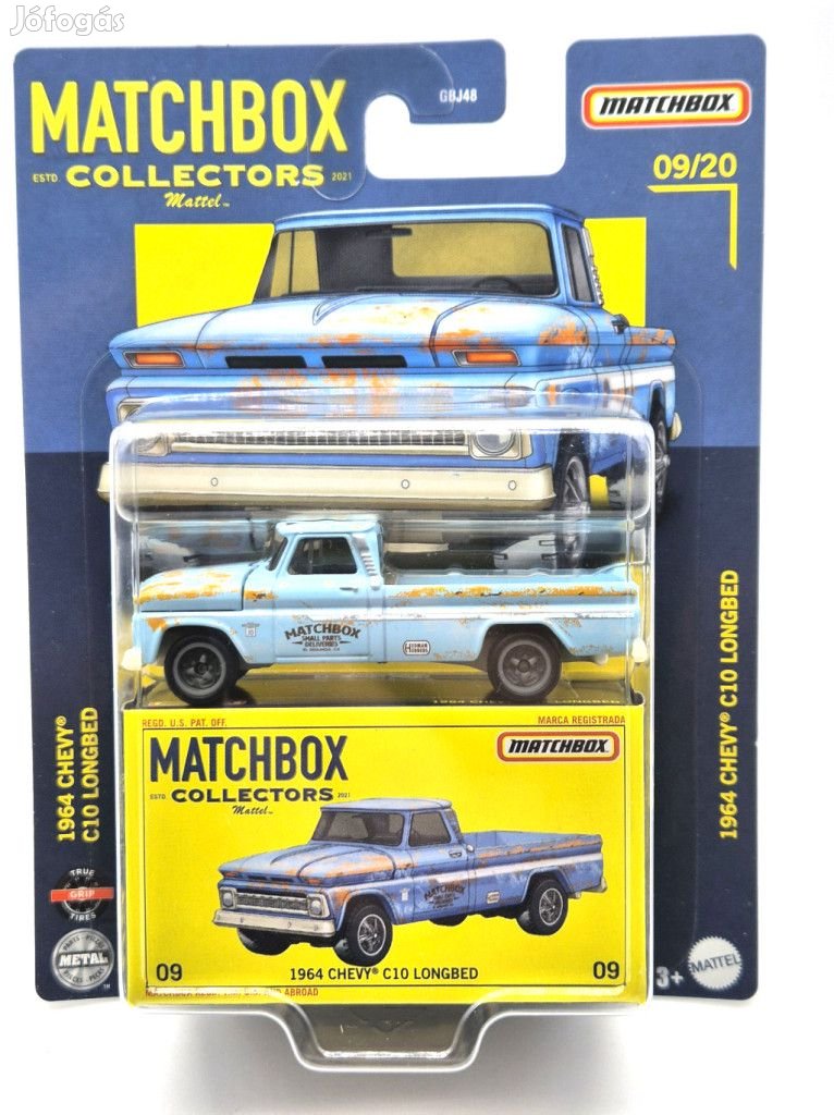 Matchbox Collectors - 2022 - 09/20 - Chevrolet C10 Longbed (1964) -