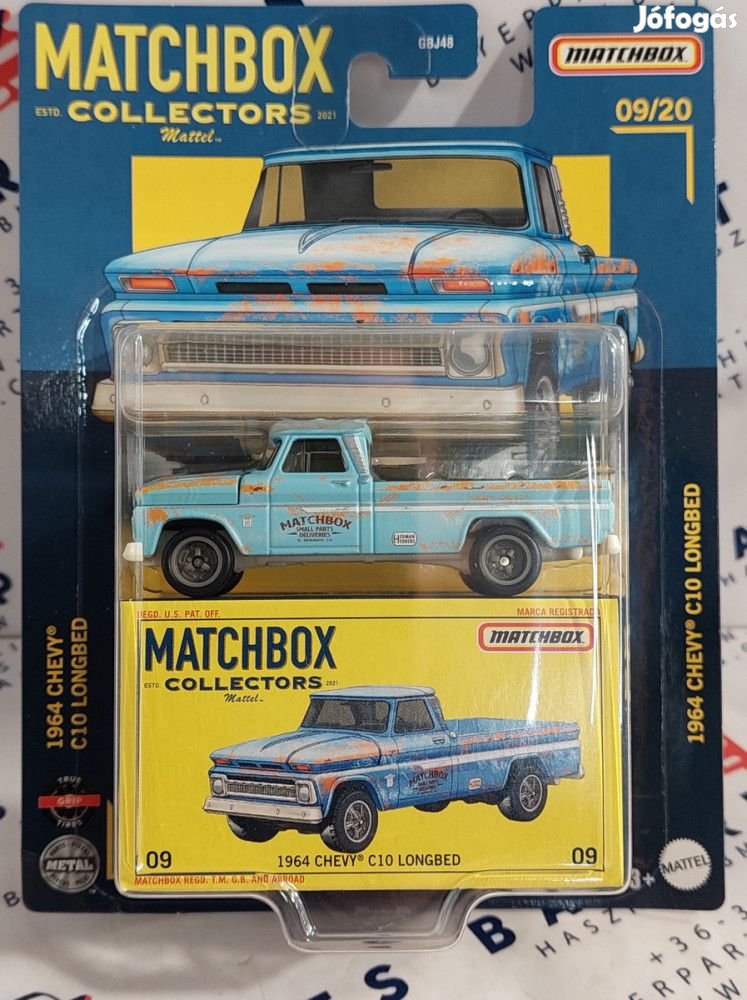 Matchbox Collectors - 2022 - 09/20 - Chevrolet C10 Longbed (1964) -