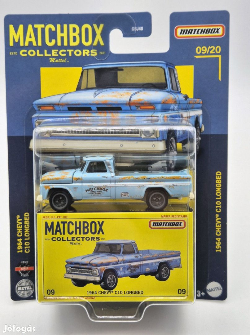 Matchbox Collectors - 2022 - 09/20 - Chevrolet C10 Longbed (1964) -