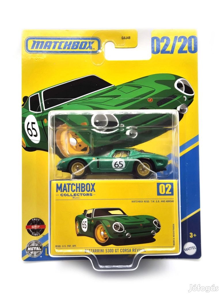 Matchbox Collectors - Bizzarrini 5300 GT Corsa Revival  -  Matchbox -