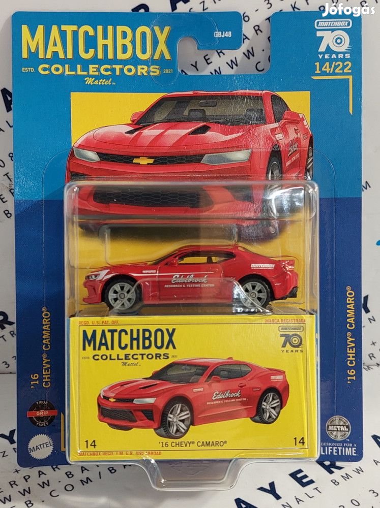 Matchbox Collectors - Chevrolet Camaro (2016) - Matchbox - 1:64