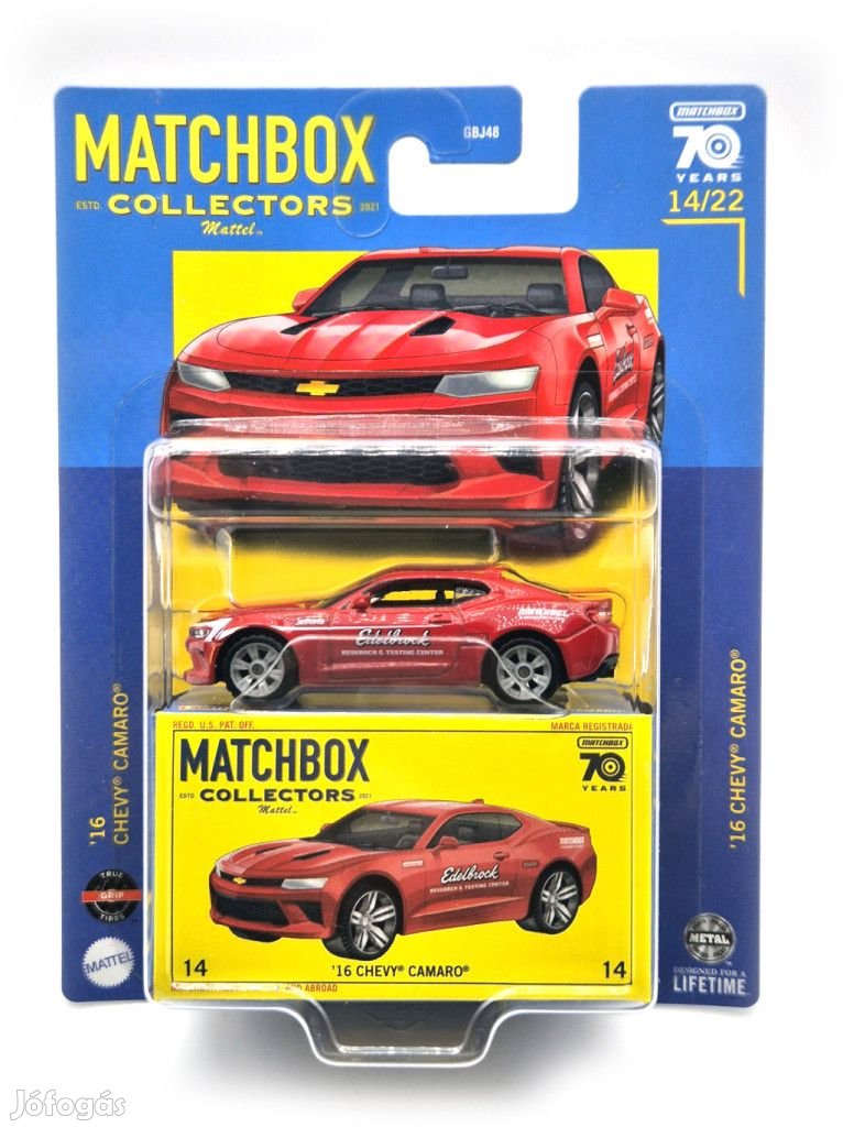 Matchbox Collectors - Chevrolet Camaro (2016) - Matchbox - 1:64