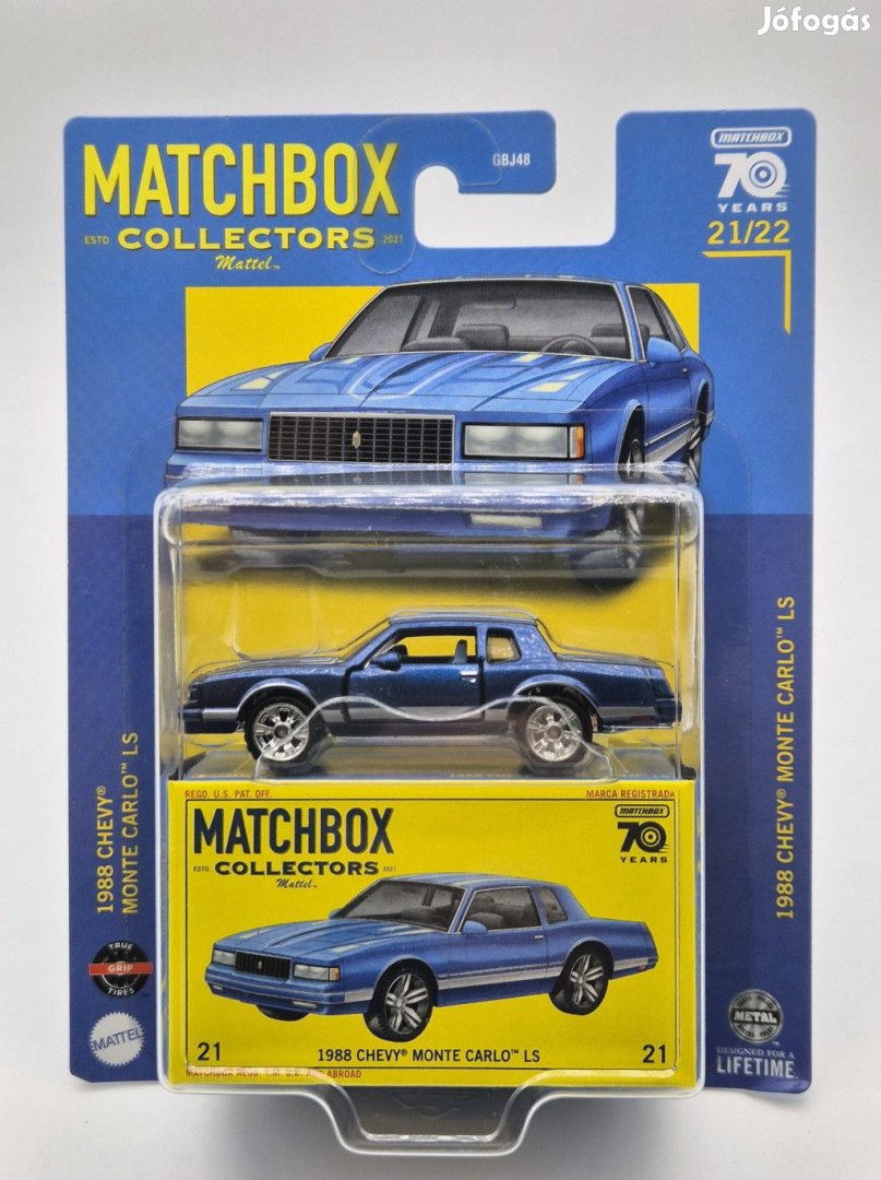Matchbox Collectors - Chevrolet Monte Carlo LS (1988) - Matchbox - 1: