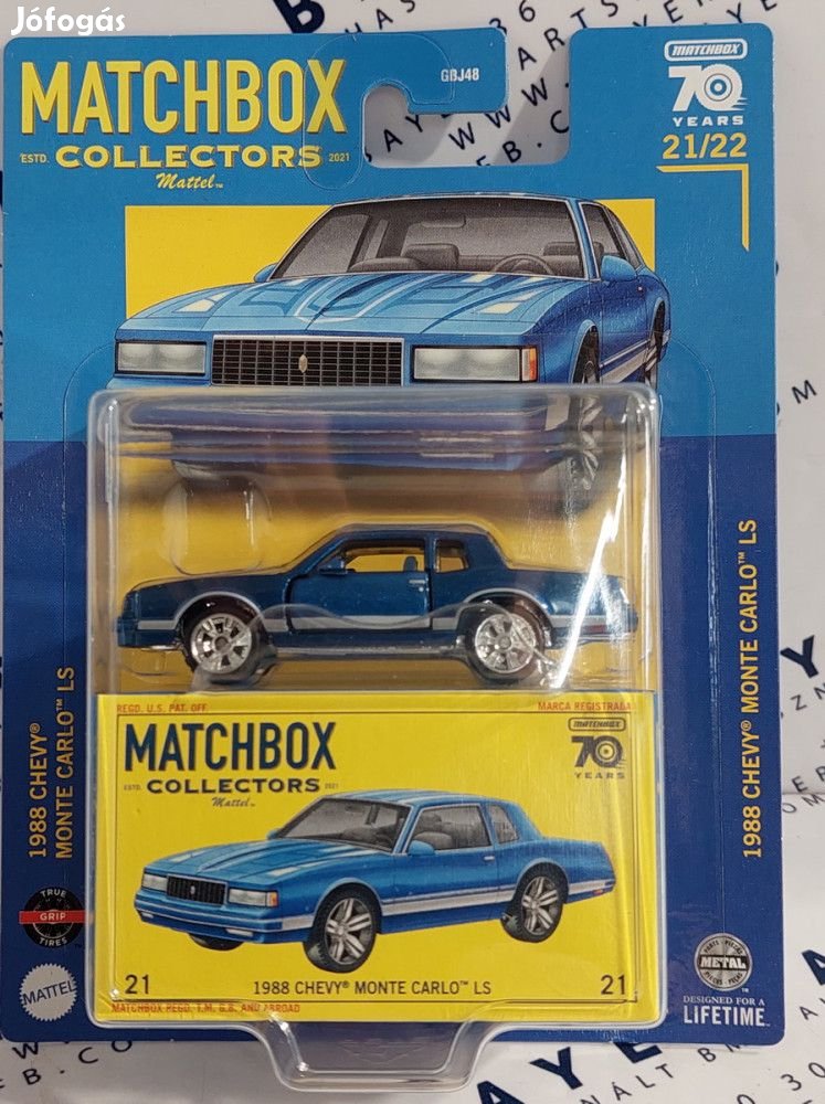 Matchbox Collectors - Chevrolet Monte Carlo LS (1988) - Matchbox - 1: