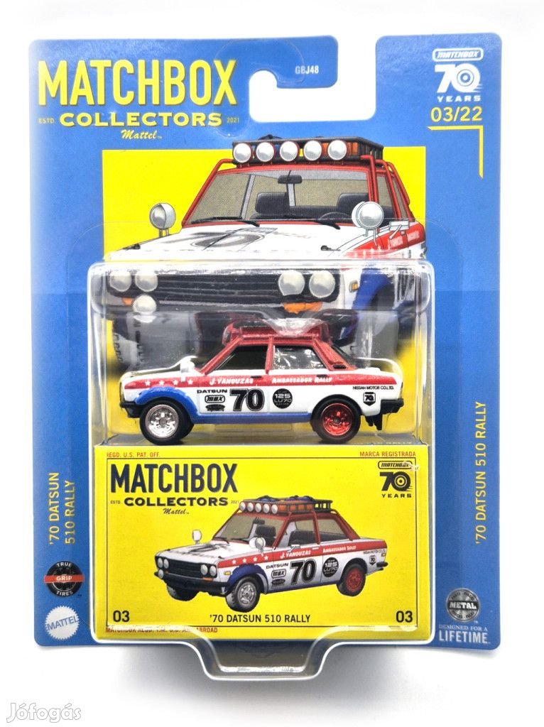 Matchbox Collectors - Datsun 510 Rally (1970) -  Matchbox - 1:64