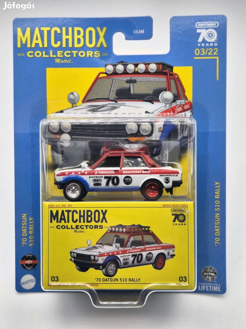 Matchbox Collectors - Datsun 510 Rally (1970) -  Matchbox - 1:64