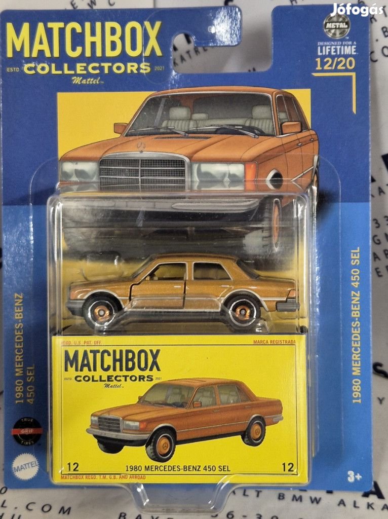 Matchbox Collectors - Mercedes-Benz 450 SEL (1980) -  Matchbox - 1:64