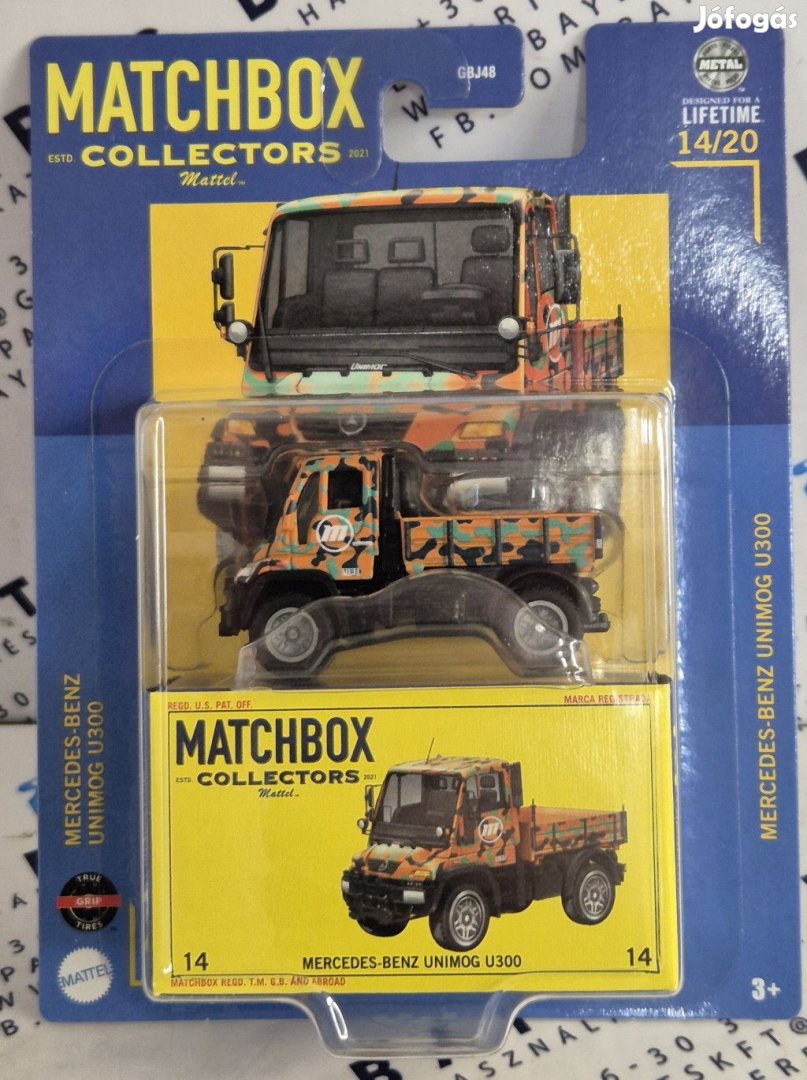 Matchbox Collectors - Mercedes-Benz Unimog U300 -  Matchbox - 1:64