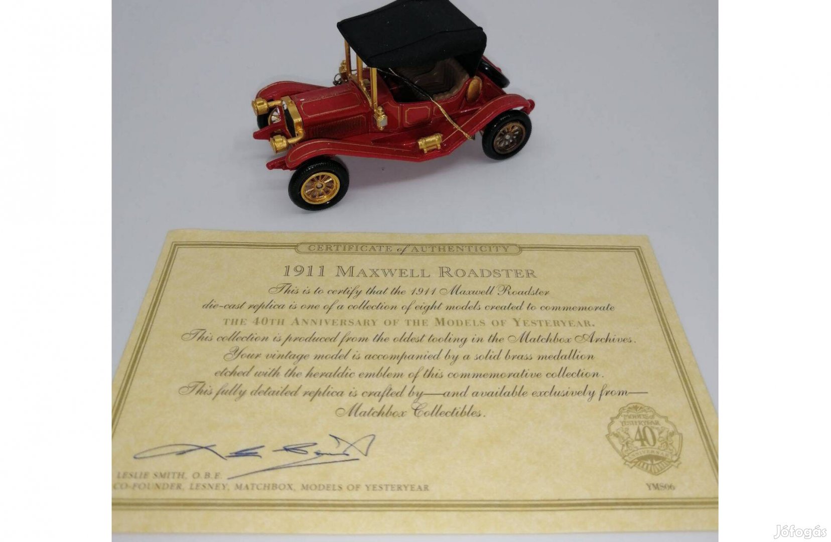 Matchbox Collectors yms06-M 1911 Maxwell Roadster