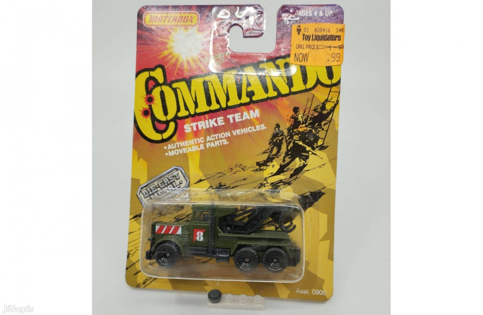 Matchbox Commando Strike Team Peterbult Wreck Truck